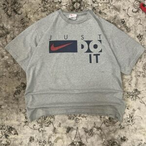Nike Gray Just Do It T-Shirt